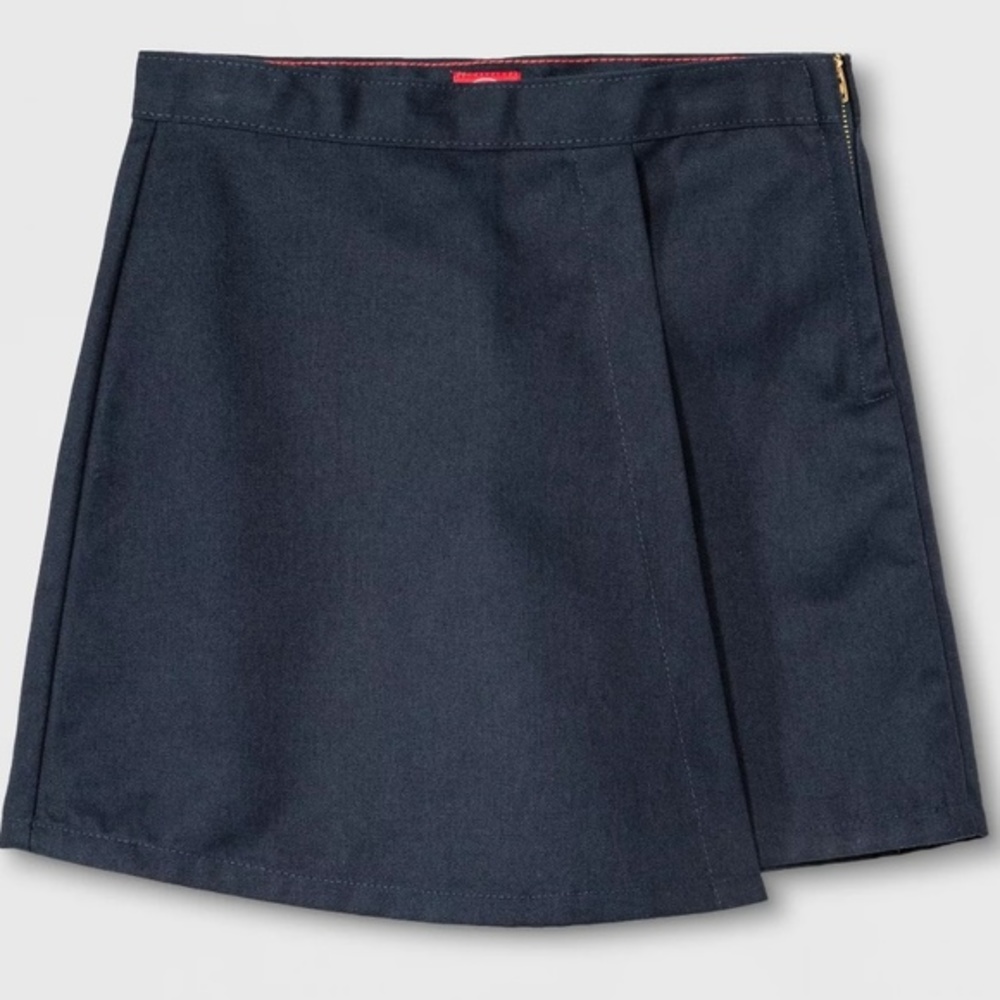 😀 3 for $20 NWT Dickies Girls 16 Faux Wrap Skort